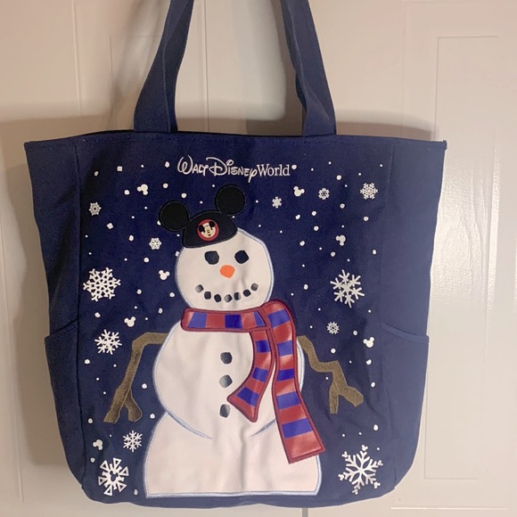 Handbags - Disney park official snowman tote bag